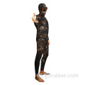 Lycra bucleos de buceo de dos piezas.